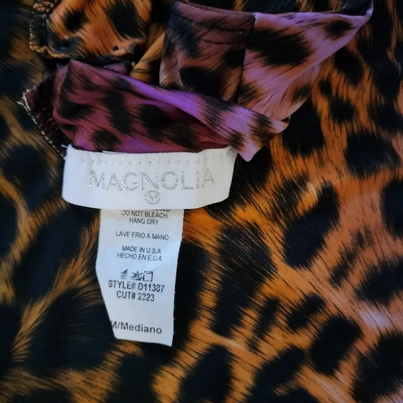 NWT Leopard Print Mini Dress - Picture 7 of 7